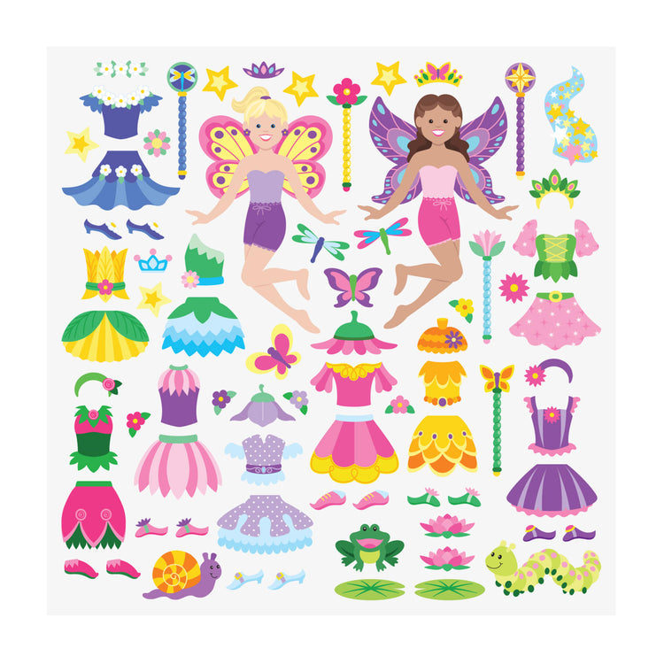 Melissa & Doug Puffy Stickers Play Set (6 Designs) - Pupsik Singapore