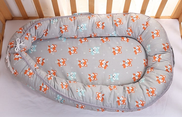 MPJ Organic Cotton Baby Nest Lounger (5 Designs) - Pupsik Singapore
