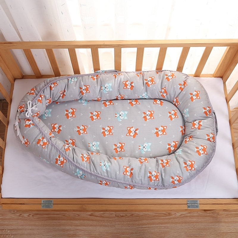 MPJ Organic Cotton Baby Nest Lounger (5 Designs) - Pupsik Singapore