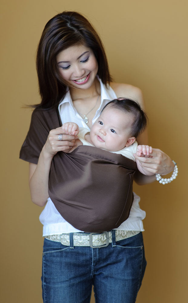Pupsik Pouch Baby Sling -  Chocolate