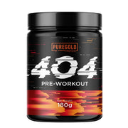 Pure Gold Protein Gamer 404 Pre-Workout Booster Powder, 180g - Cherry (Exp 09/25)