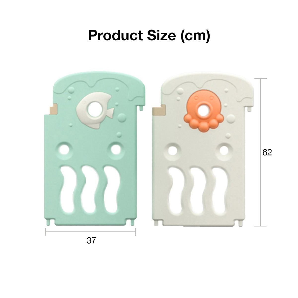 BeBespace Sea World Play Yard Extension Set (2pc)
