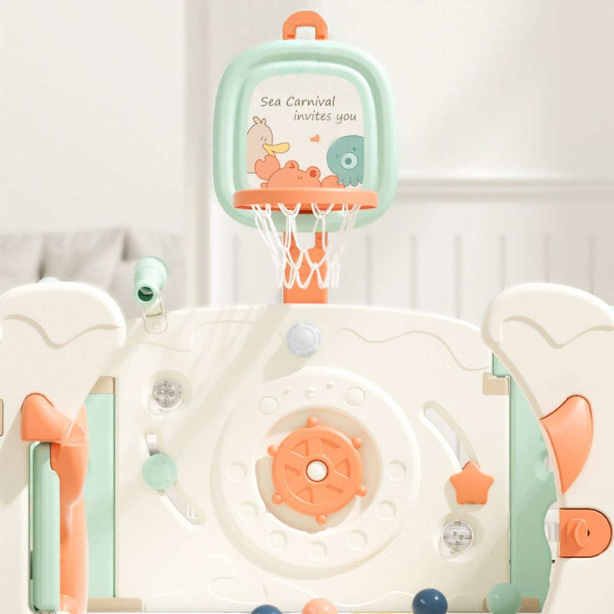 BeBespace Sea World Basketball Set