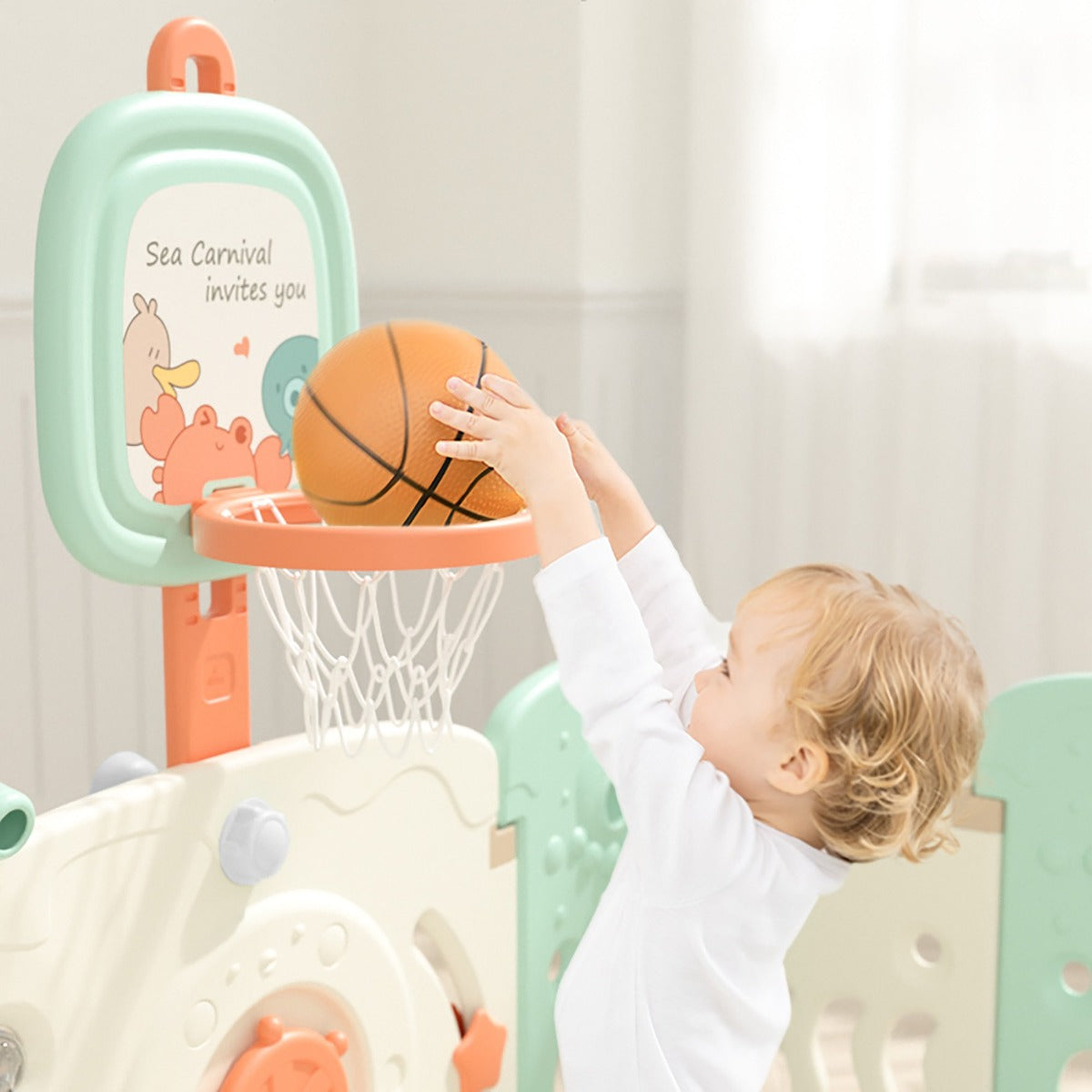 BeBespace Sea World Basketball Set