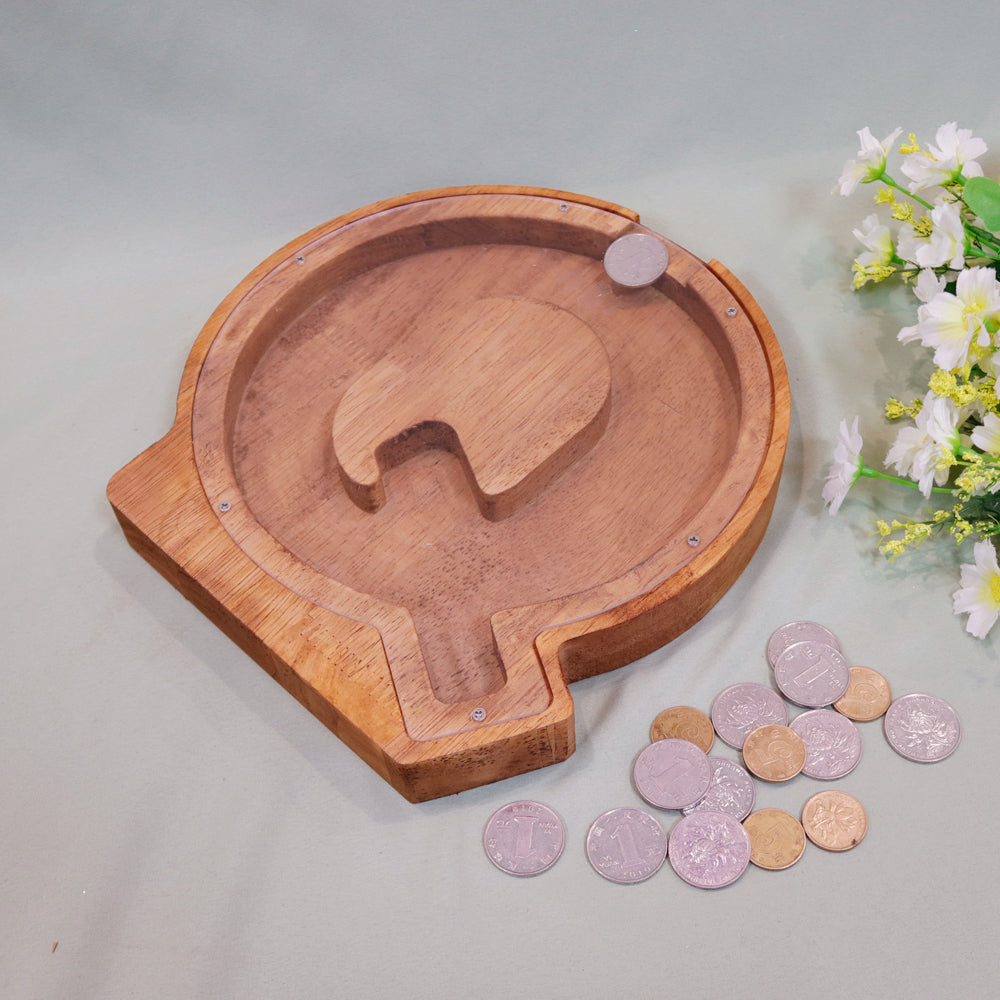 Wooden Alphabet Piggy Bank (23 Letters) - Pupsik Singapore