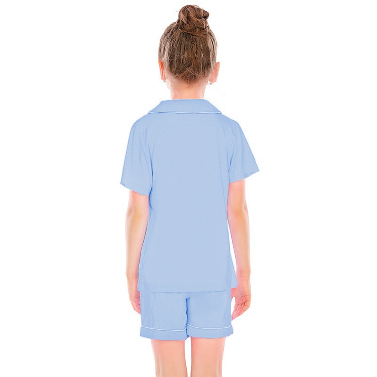 MPJ Kids Alaise Bamboo Pyjamas short set– Pastel Blue (5 Sizes)