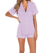 MPJ Alaise Bamboo Pyjamas short set – Pastel Purple (3 Sizes)