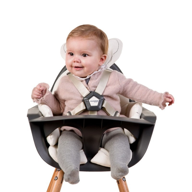 Childhome Universal Rabbit Seat Cushion for Baby High Chair - White - Pupsik Singapore