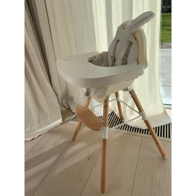 Childhome Universal Rabbit Seat Cushion for Baby High Chair - White - Pupsik Singapore