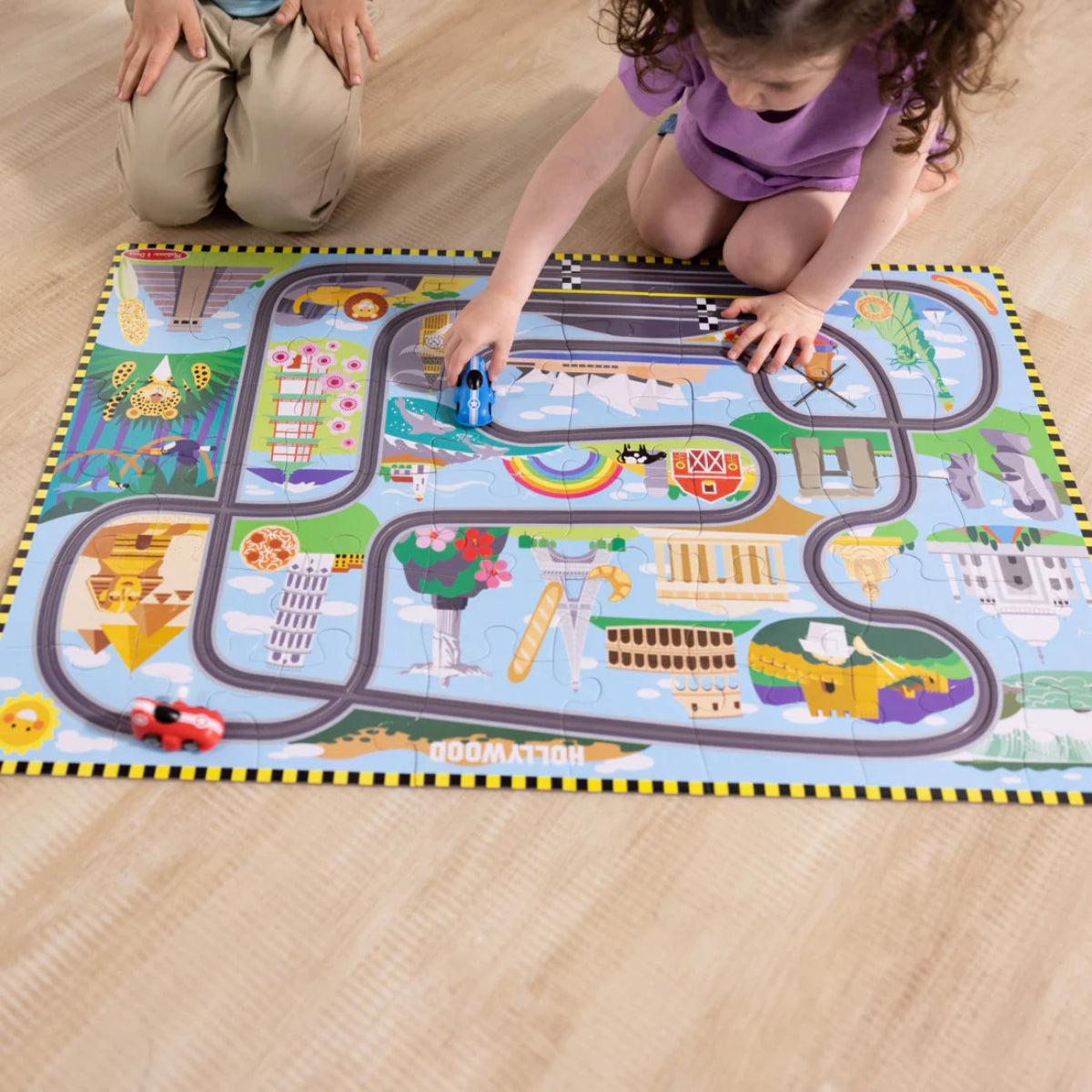 Melissa & Doug Floor Puzzle, 48 pcs (5 Themes) - Pupsik Singapore