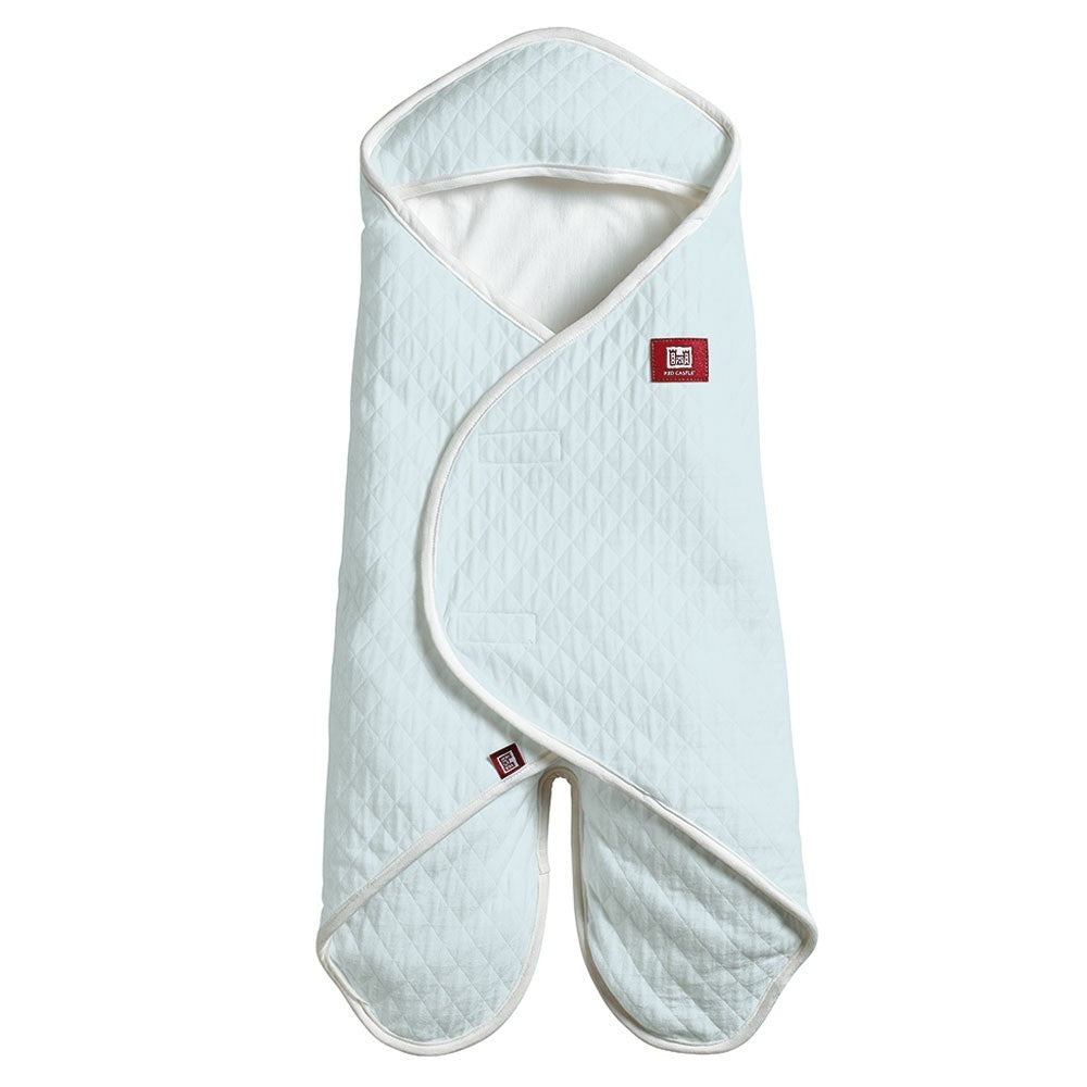 Red Castle Babynomade Lightweight Swaddle Blanket - Powder Blue