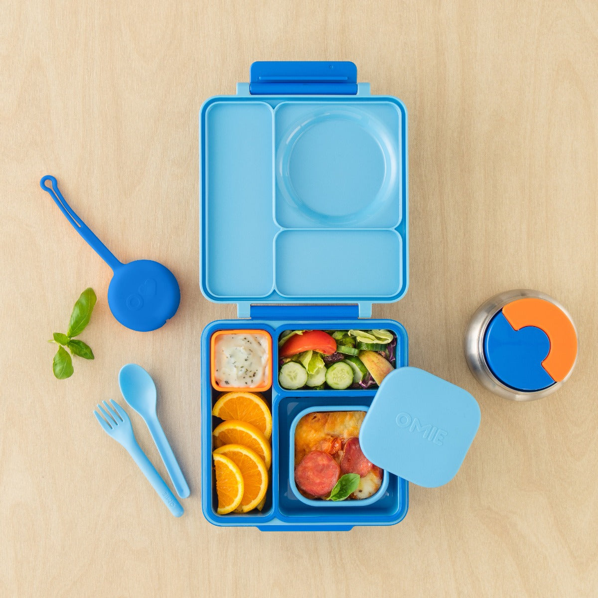 Omie OmieSnack Silicone Snack Containers (4 Colors) - Pupsik Singapore