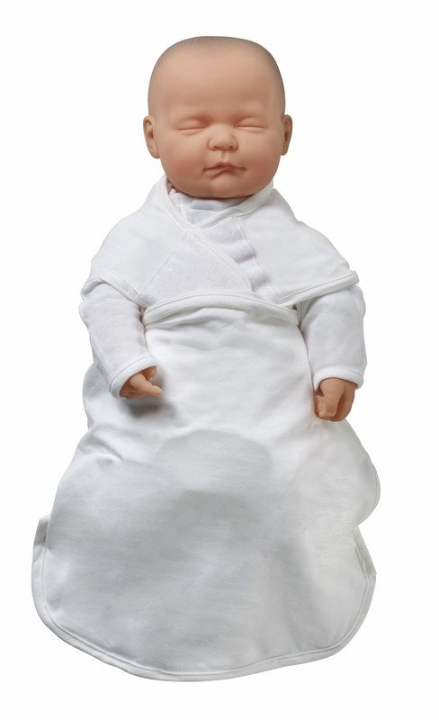 Red Castle Ergonomic Swaddle Blanket - White