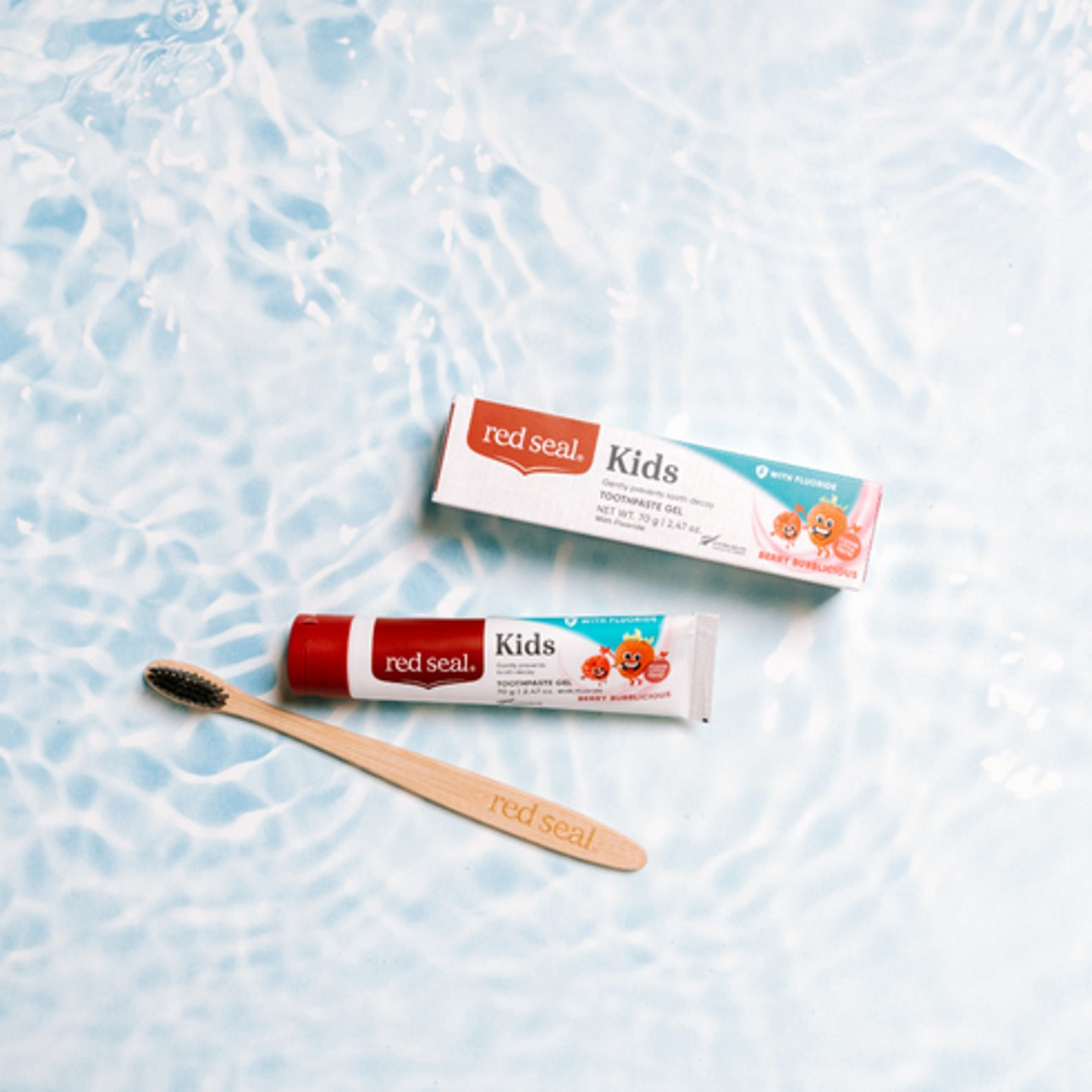 Red Seal Kids Fluoride Toothpaste Gel, 70g - Berry Bubblicious (Exp 03/28)