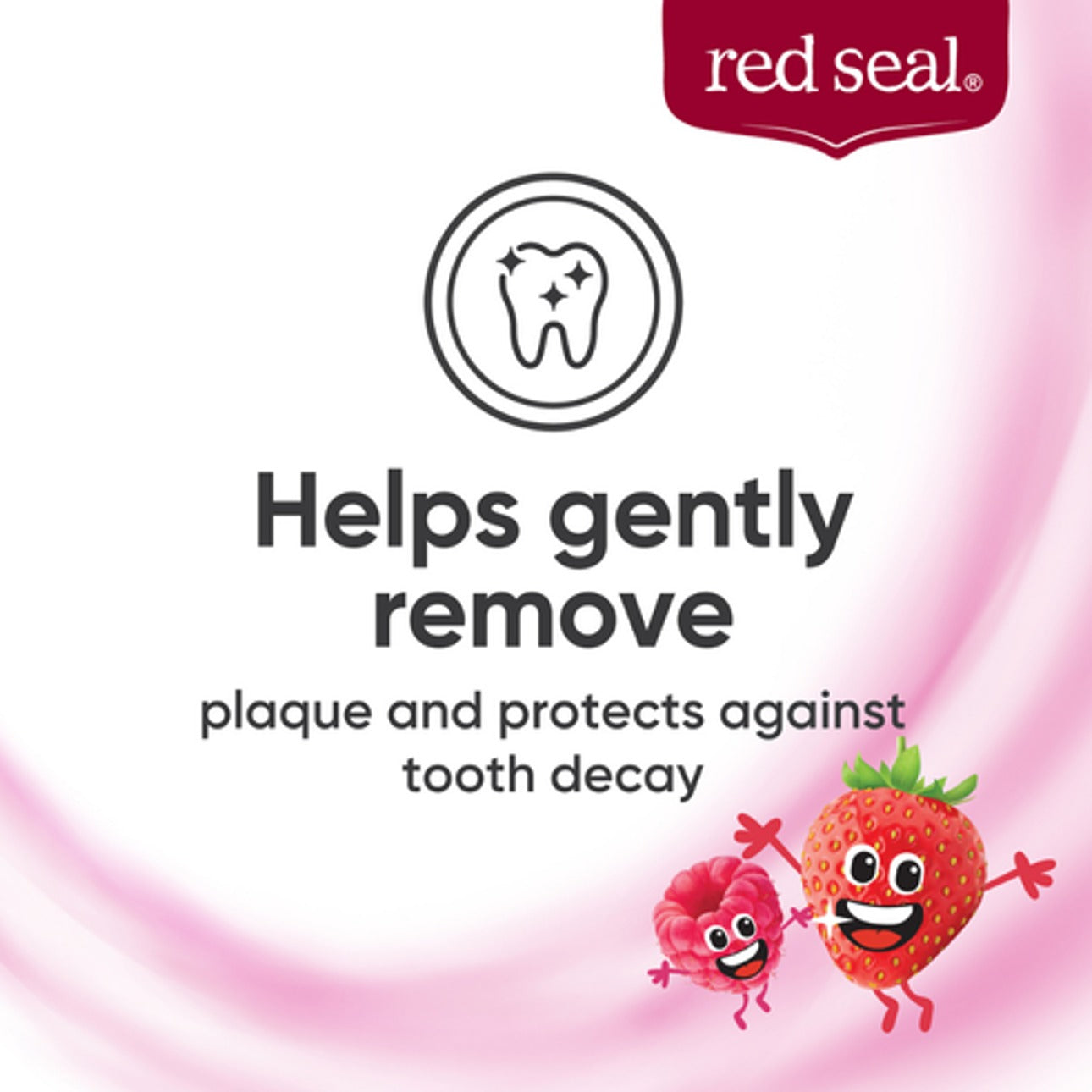 Red Seal Kids Fluoride Toothpaste Gel, 70g - Berry Bubblicious (Exp 03/28)