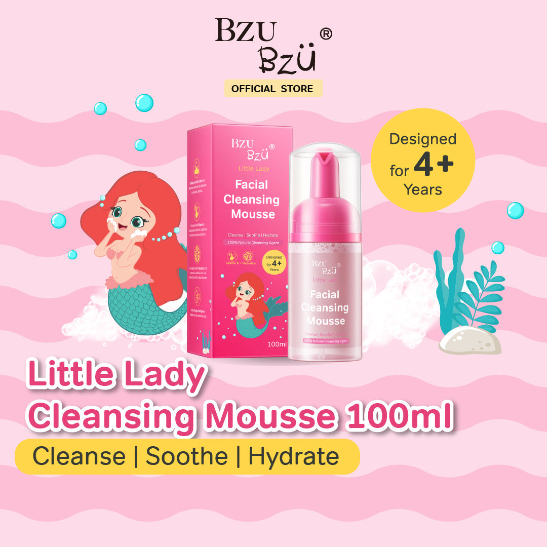 BZU BZU Little Lady Facial Cleansing Mousse, 100ml (Exp 11/27)
