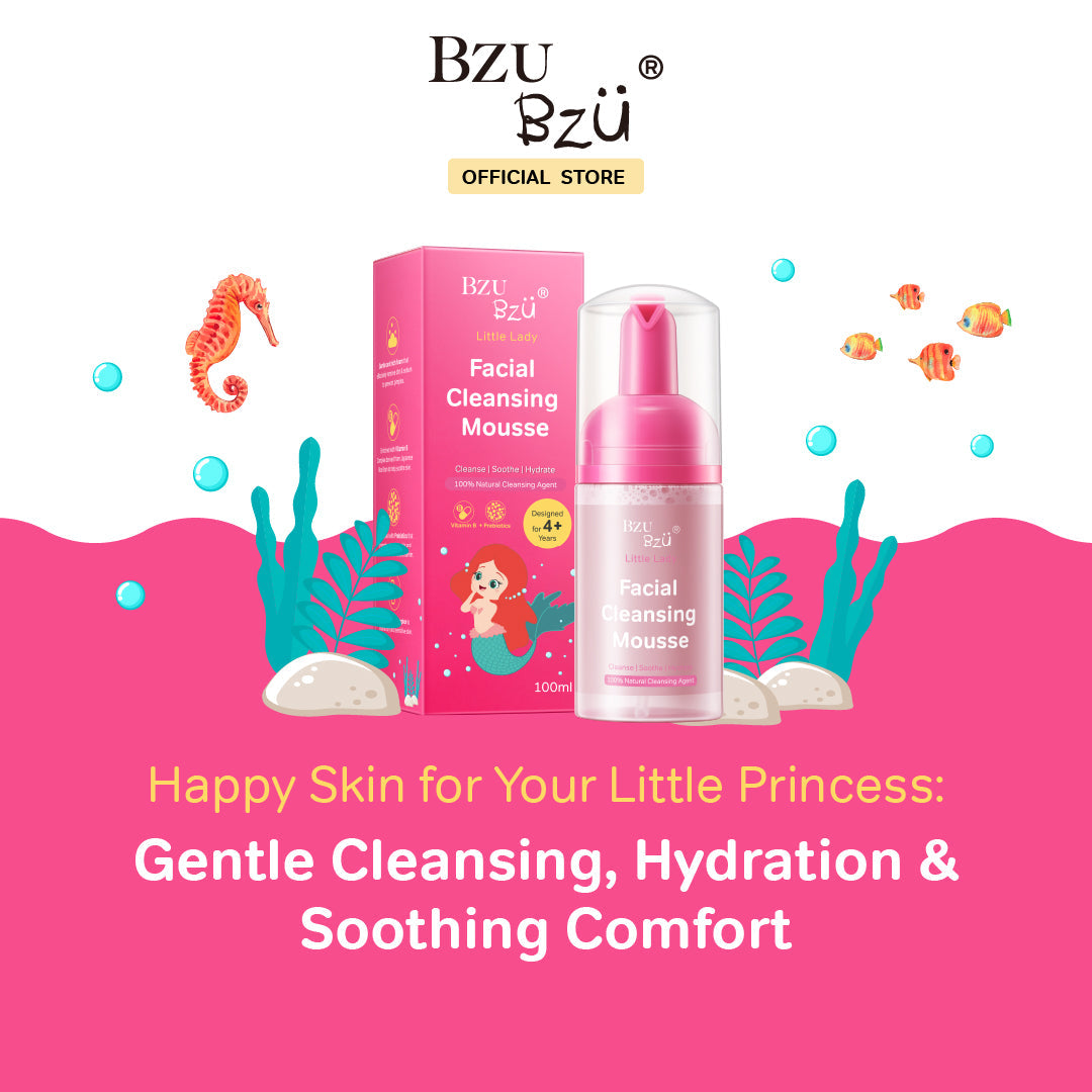 BZU BZU Little Lady Facial Cleansing Mousse, 100ml (Exp 11/27)