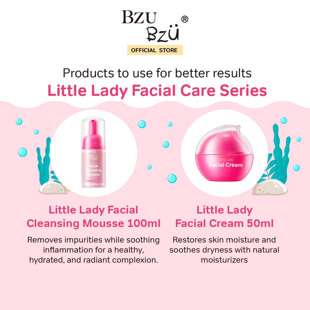 BZU BZU Little Lady Facial Cleansing Mousse, 100ml (Exp 11/27)