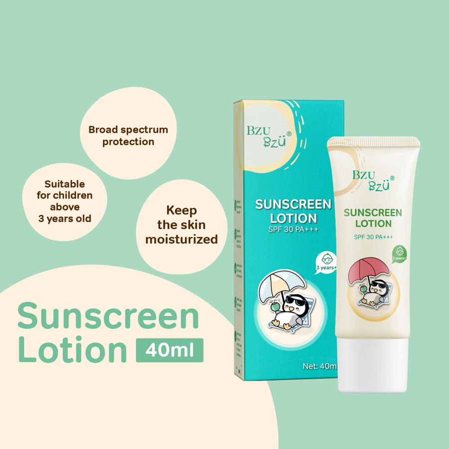 BZU BZU Kids Sunscreen Lotion SPF30 PA+++, 40ml (Exp 03/27)