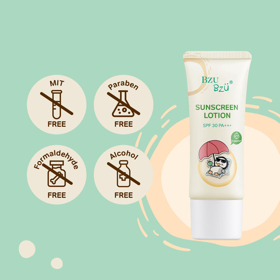 BZU BZU Kids Sunscreen Lotion SPF30 PA+++, 40ml (Exp 03/27)