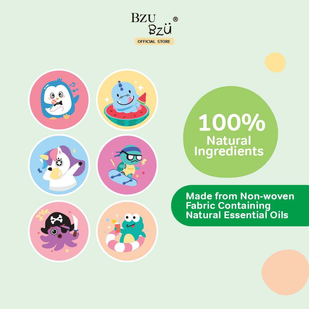 BZU BZU Natural Mosquito Repellent Patch, 24pcs (Exp 01/28)