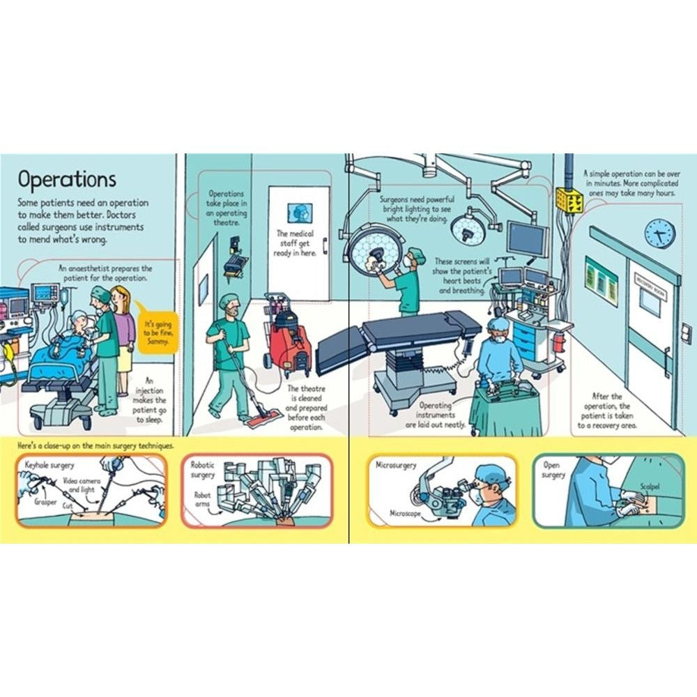 Usborne Lift-the-Flap Look Inside Book (10 Types) - Pupsik Singapore