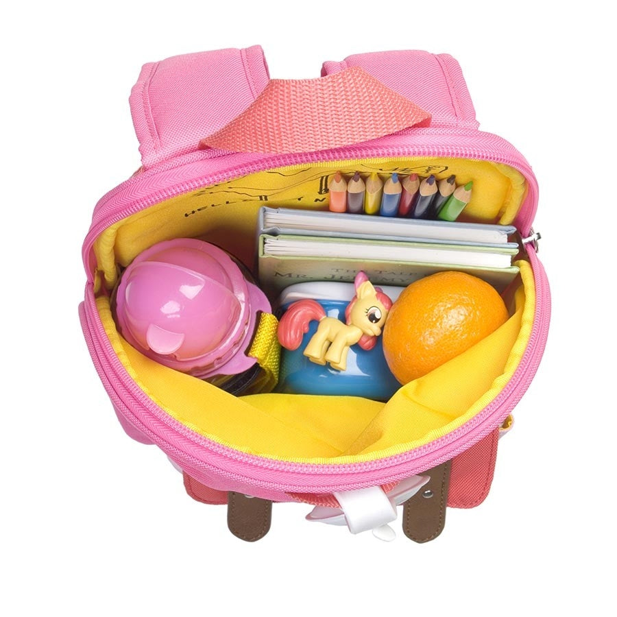 Babymel Zip & Zoe Mini Backpack & Safety Harness / Reins - Hot Pink