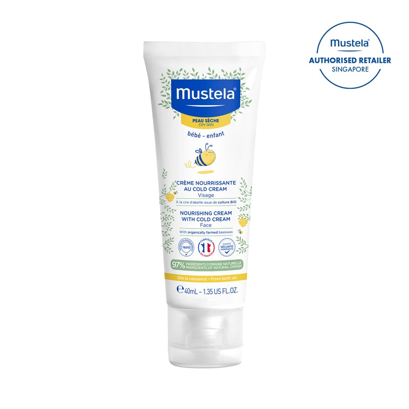 Mustela Nourishing Cream with Cold Cream (Face), 40ml (exp 11/27)