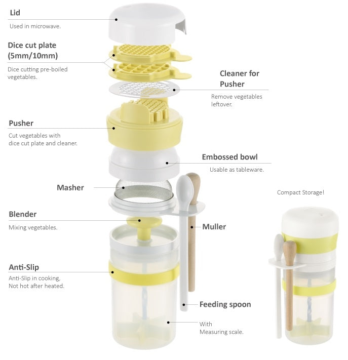 Richell Time-Saver Easy Weaning Food Maker