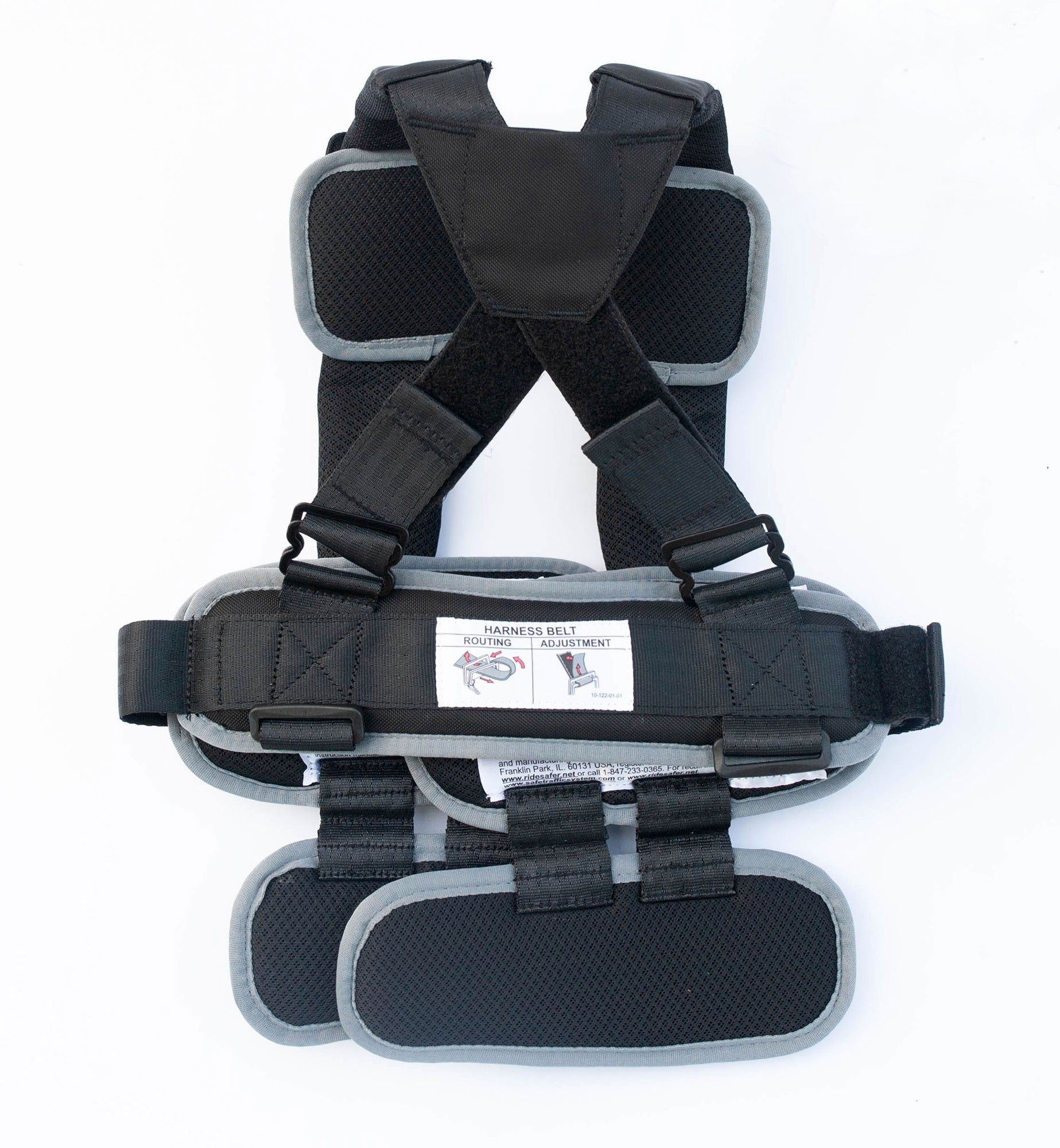 Ride Safer Delight Travel Vest Generaton 5  - Black (2 Sizes)