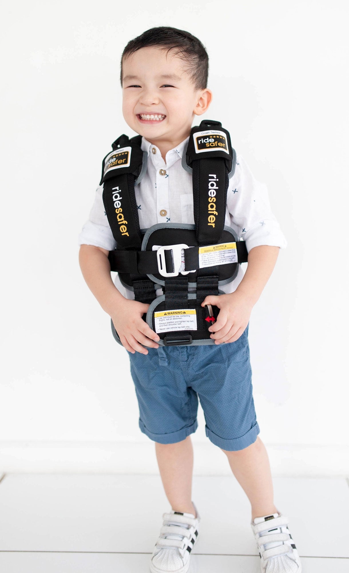 Ride Safer Delight Travel Vest Generaton 5  - Black (2 Sizes)