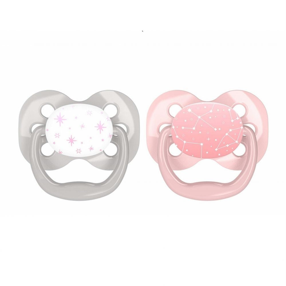 Dr. Brown's Advantage Baby Pacifiers - Stage 1 (0-6m) (2pc) (4 Designs) - Pupsik Singapore