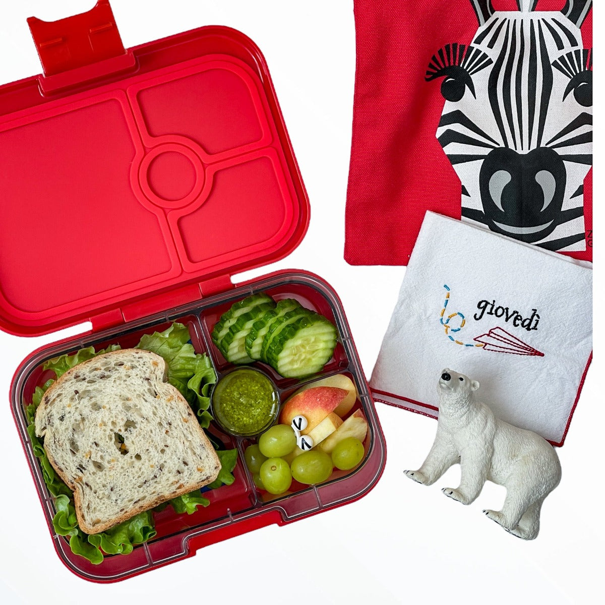 Yumbox Panino 4-compartment Lunch Box (17 Colours) - Pupsik Singapore