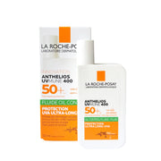 La Roche-Posay Anthelios UVMune 400 Fluid Oil Control Sunscreen, SPF50+  - Made in France - Exp 07/27