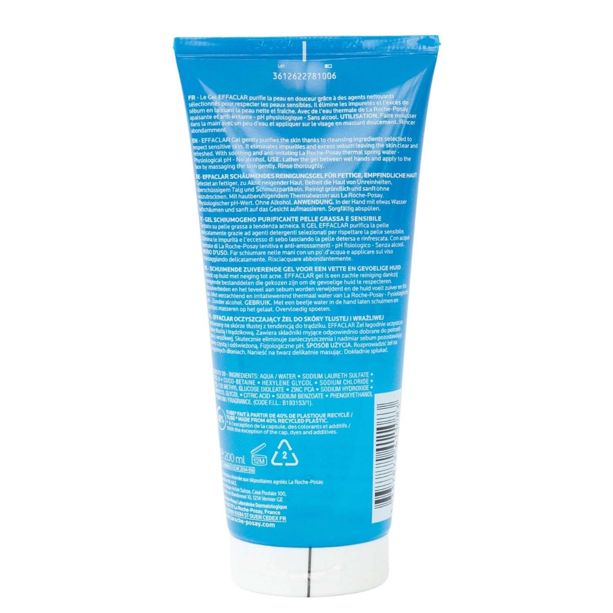 La Roche-Posay Effaclar Purifying Foaming Gel (200ml) - Made in France - Exp 03/26