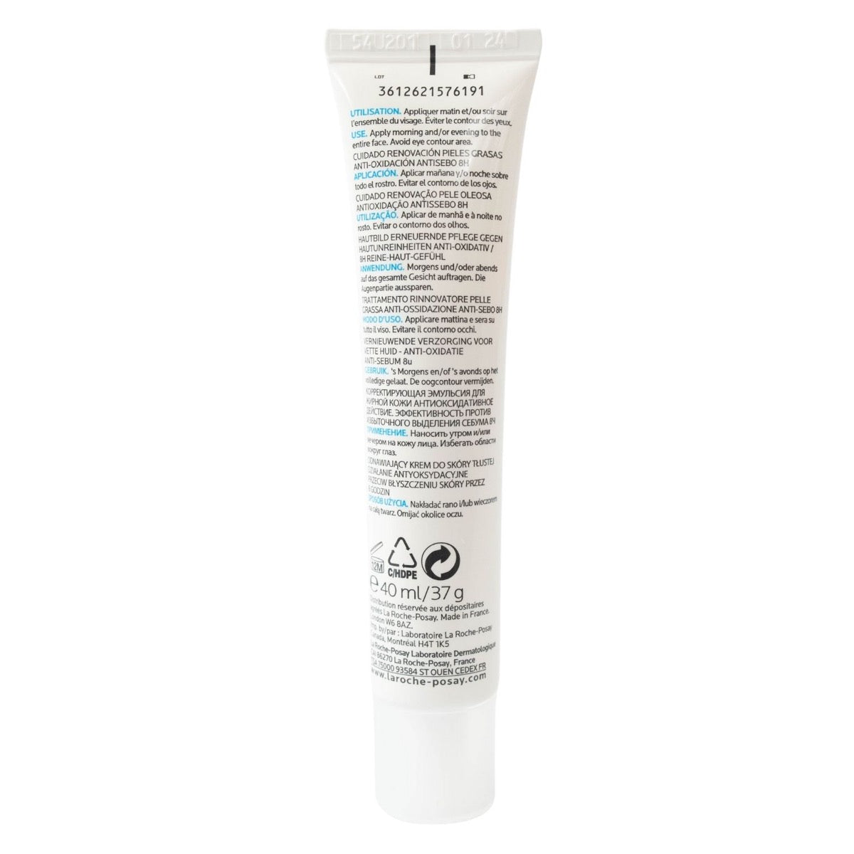La Roche-Posay Effaclar K(+) Anti-Sebum Renovating Care Cream (40ml) - Exp 11/26