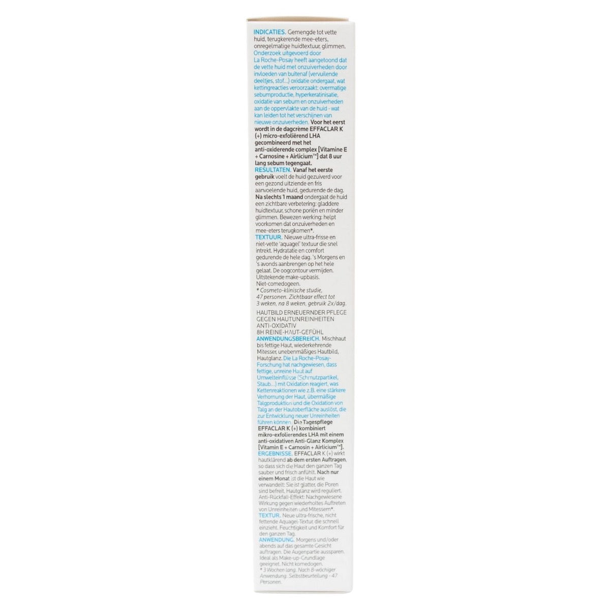 La Roche-Posay Effaclar K(+) Anti-Sebum Renovating Care Cream (40ml) - Exp 11/26