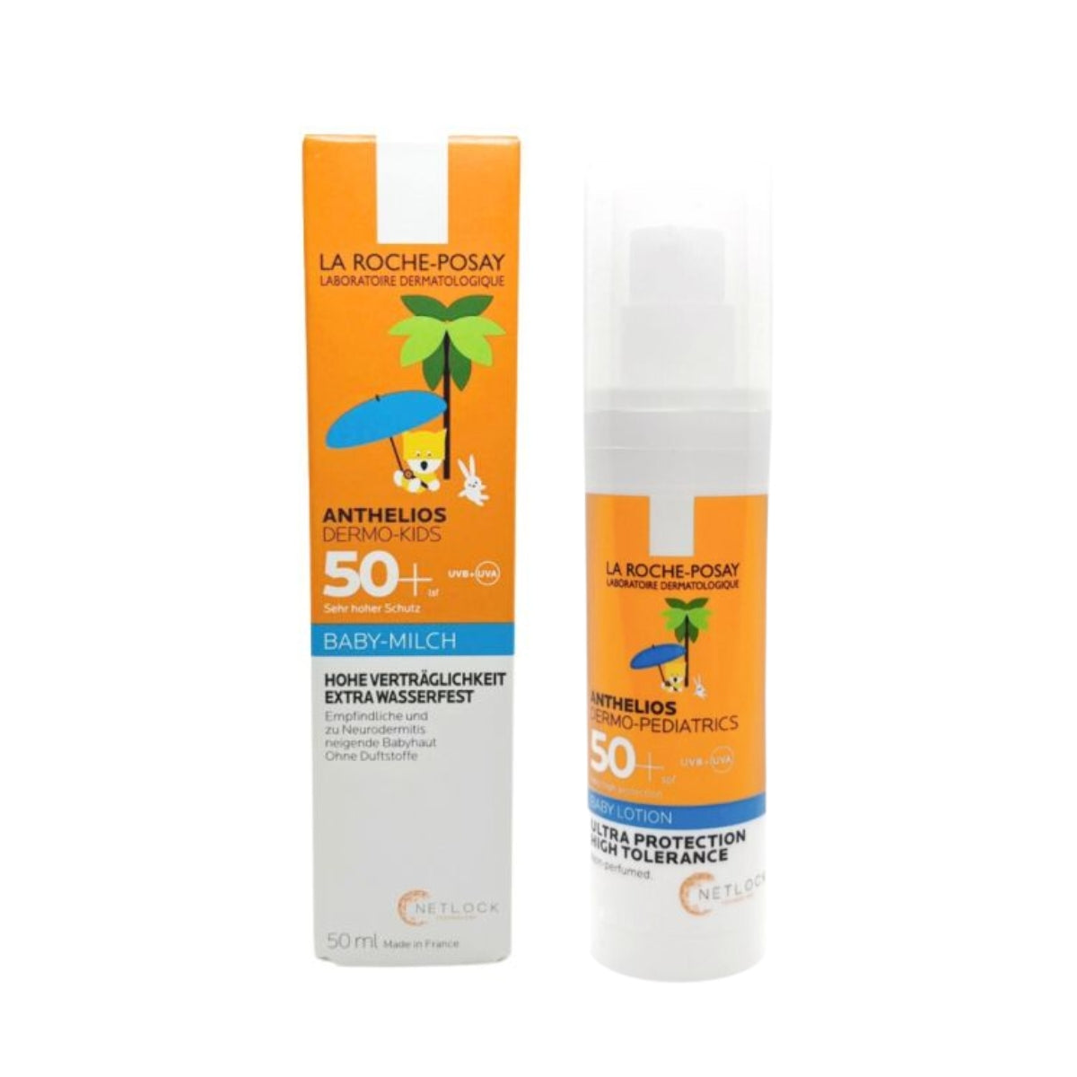 La Roche-Posay Anthelios Pediatric Baby Lotion SPF50+ Sunscreen, 50ml - Exp 08/26