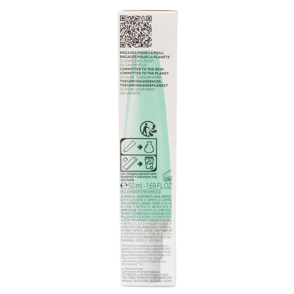 La Roche-Posay Hydraphasae HA Light Hyaluronic Acid Face Moisturizer, 50ml - Made in France - exp 12/26