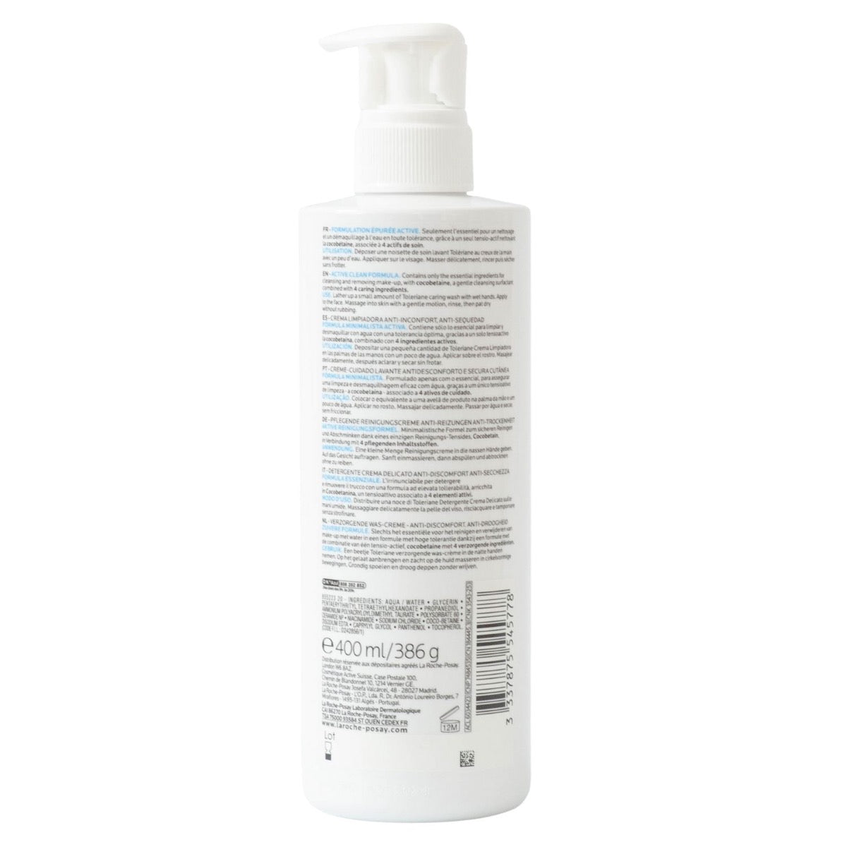 La Roche-Posay Toleriane Caring Wash (400ml) - Exp - 02/27