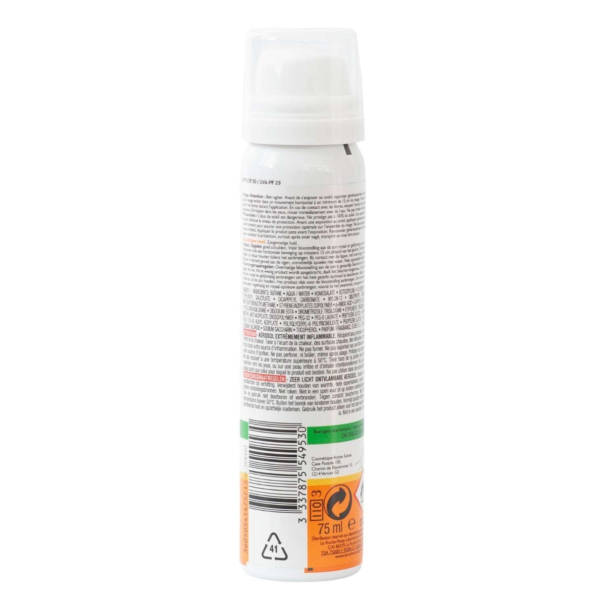 La Roche-Posay Anthelios SPF 50 Sunscreen Anti-Shine Invisible Fresh Mist (75ml) - exp 01/27