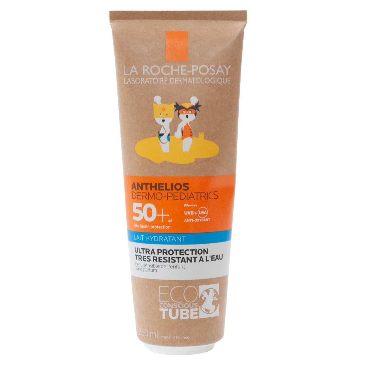 La Roche-Posay Anthelios Dermo-Pediatrics SPF 50+ Kids Sunscreen Lotion (250ml) - Eco Tube - Made in France - Exp 07/26