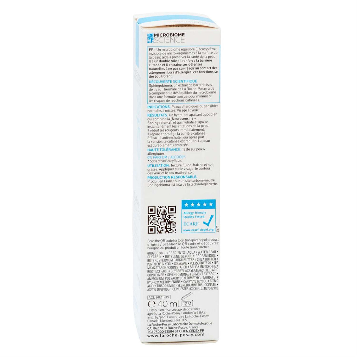 La Roche-Posay Toleriane Dermallergo Fluid, 40ml - Exp 11/25