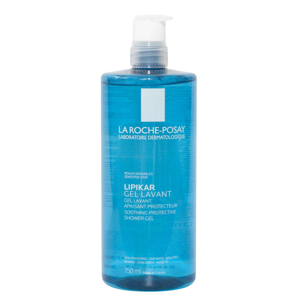 La Roche-Posay Lipikar Soothing Protective Shower Gel (750ml) - Made in France - Exp 08/27