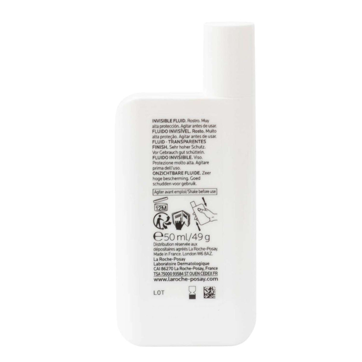 La Roche-Posay Anthelios UVMune 400 Invisible Fluid Sunscreen, SPF50+ (50ml) Made in France - Exp 01/26
