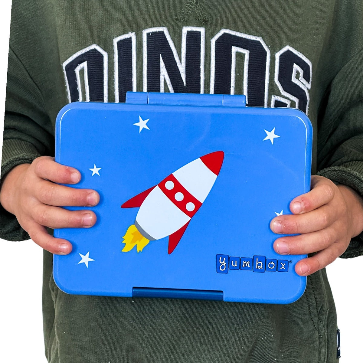 Yumbox Snack 3-compartment Lunch Box w/ Exterior Print (2 Designs)