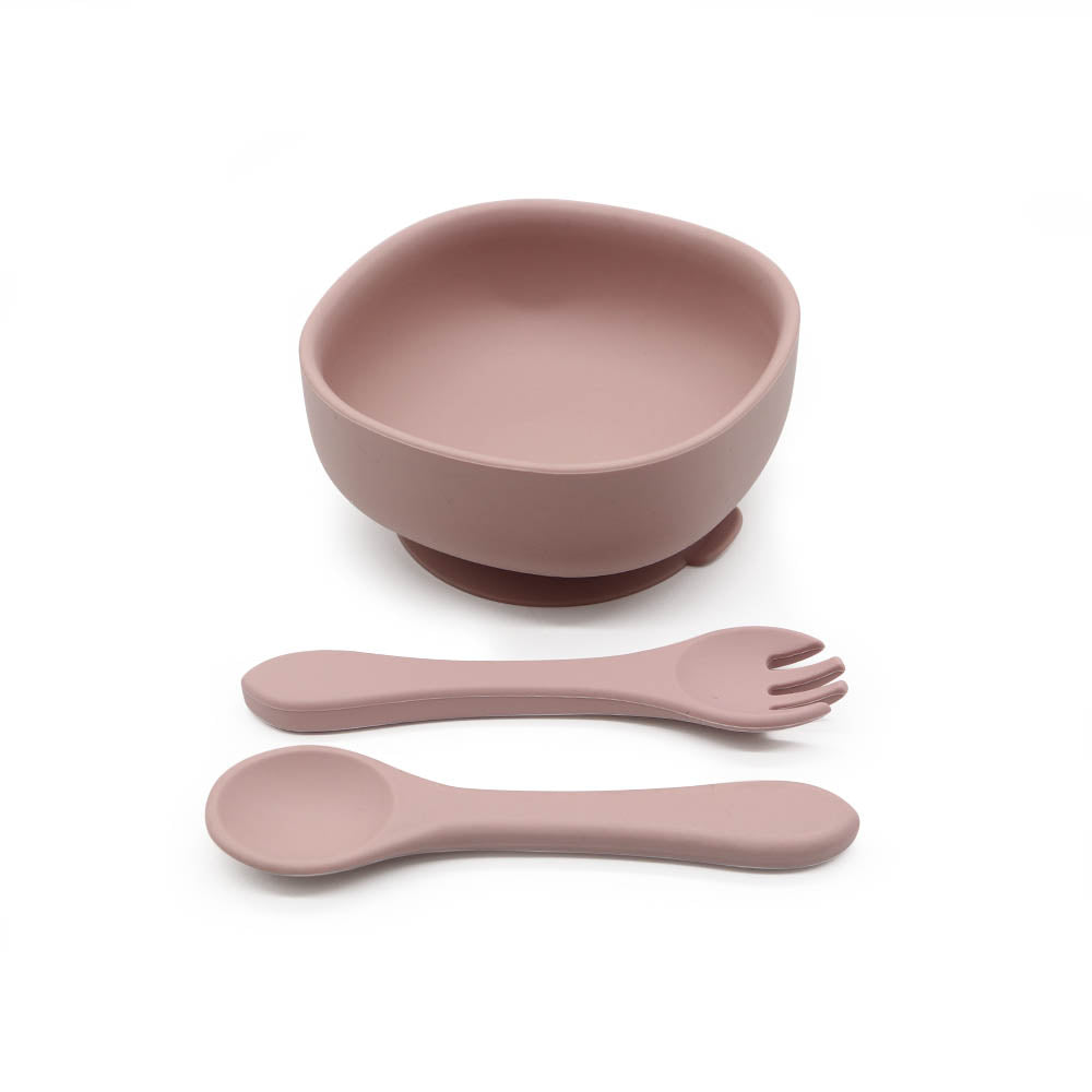 Biomom Silicone Suction Toddler Bowl Set (12 Colours) - Pupsik Singapore