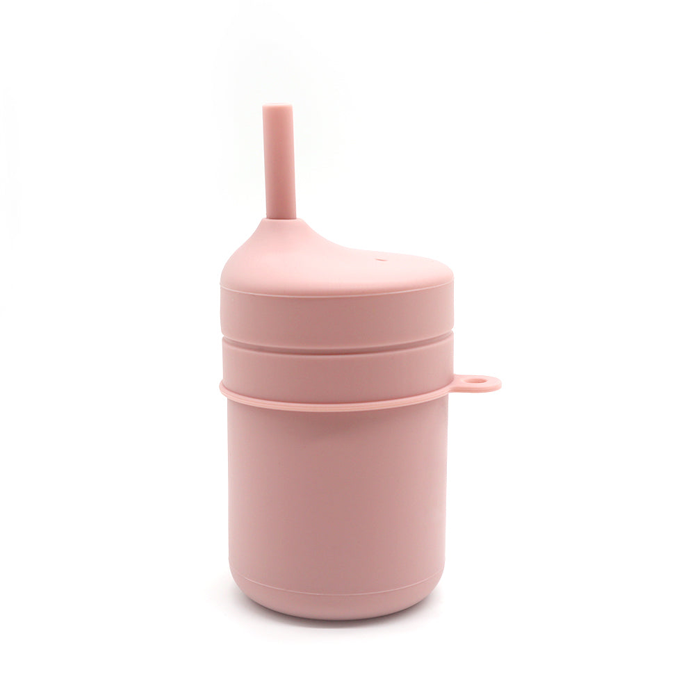 Biomom Silicone Training Straw Cup, 180ml (12 colors) - Pupsik Singapore