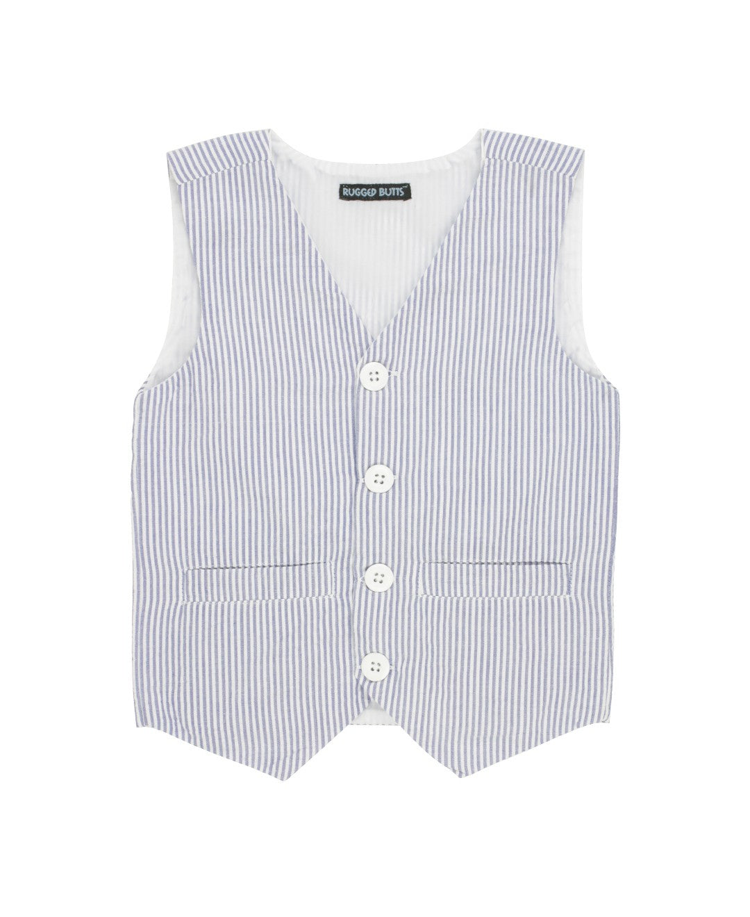 RuggedButts Summer Seersucker Vest  (2 sizes)