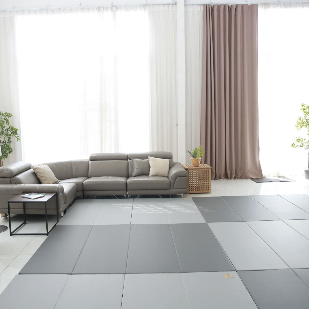 Caraz Signature Clean Folding Playmat, 140 x 200cm (4 Colors) - Pupsik Singapore